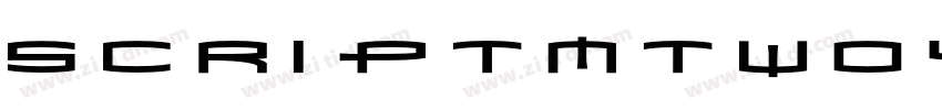 ScriptMTW04 Bold Reg字体转换